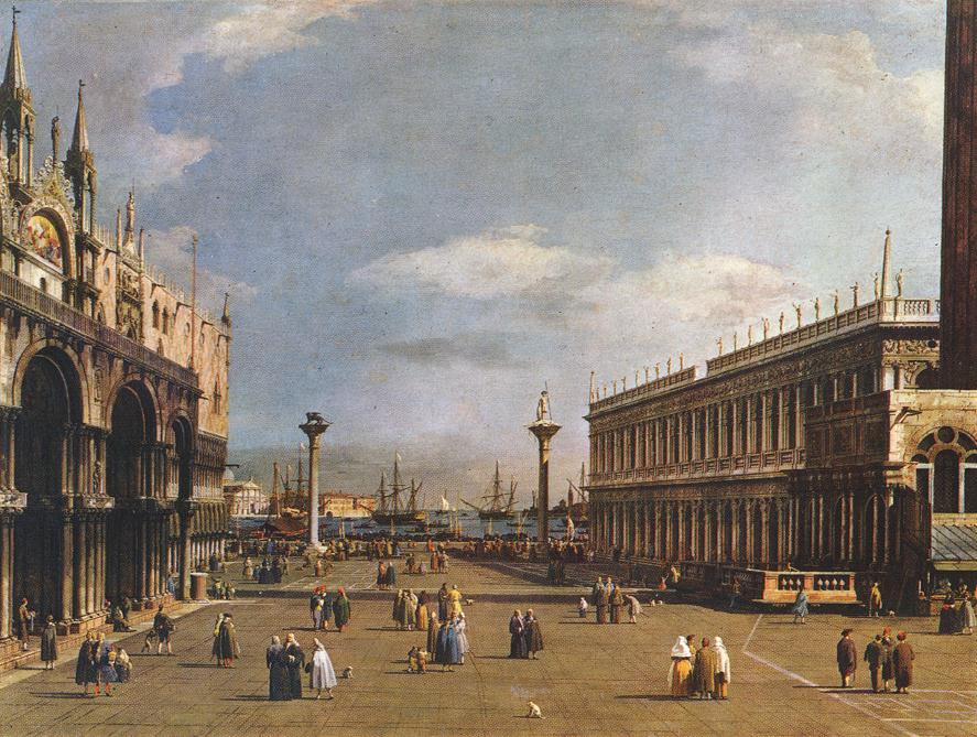 Canaletto (1697-1768) pittore Rococò(Venezia)