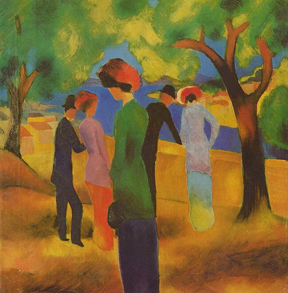 Macke  August (1887-1914) Espressionismo tedesco