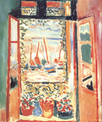Open window at Collioure