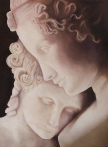 Couple in marble
