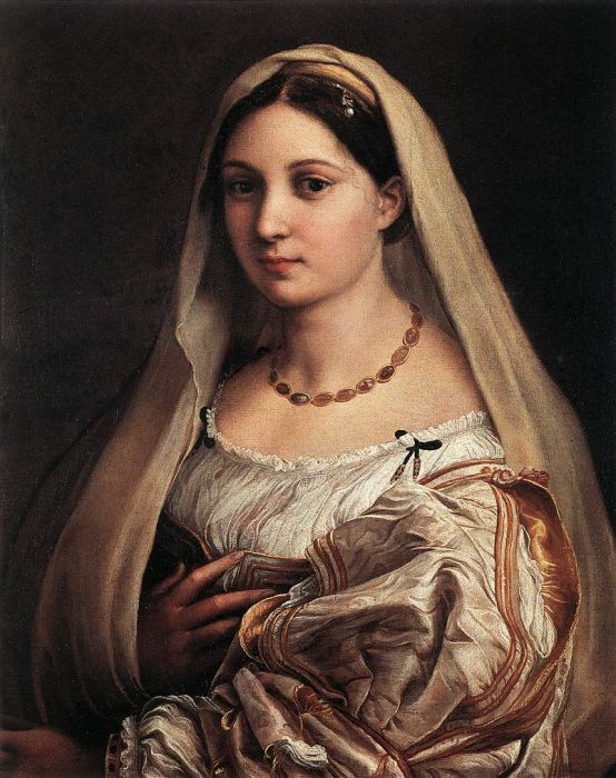 The woman with the veil