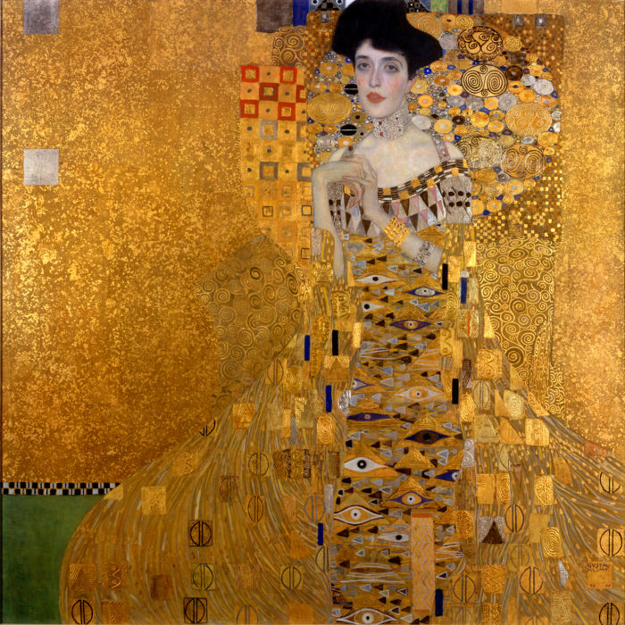 Ritratto di Adele Bloch-Bauer Rifinito a foglia oro