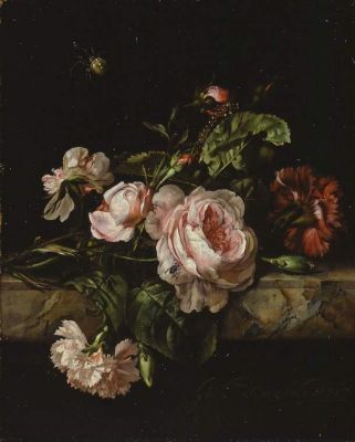 Willem van Aelst  Gruppo di fiori