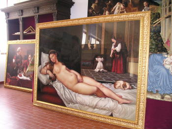 Riproduzione dipinto Venere di Urbino