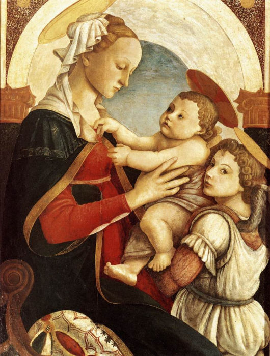 Madonna with Child and Angel