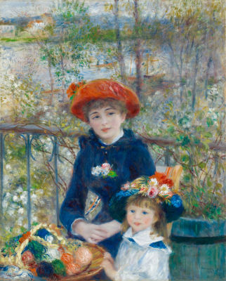The Two Sisters, On the Terrace