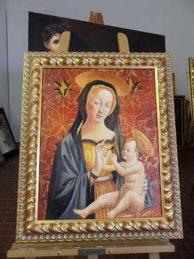 Domenico Veneziano- Madonna con Bambino