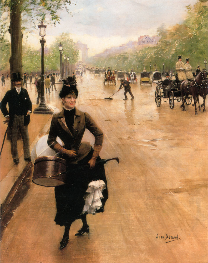 Béraud Jean, (1849-1935) Impressionista Francese
