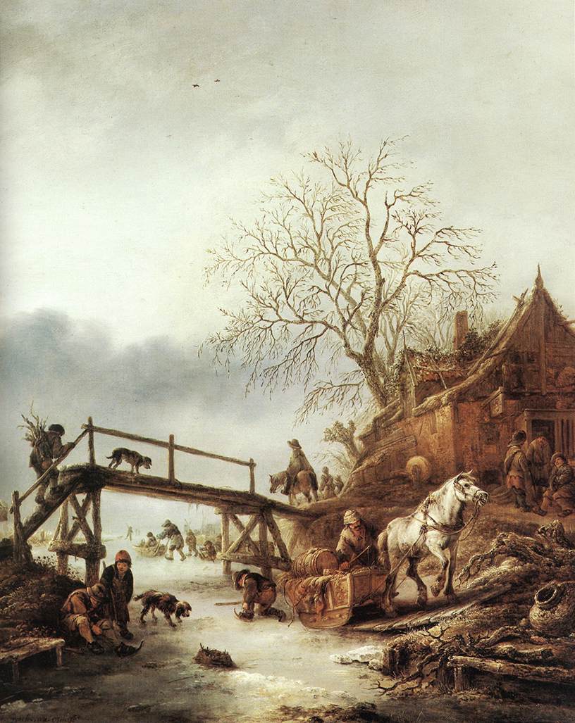 Ostade, Isaack van (1621-1649) Fiammingo Belgio