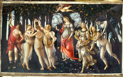 Affresco Primavera Botticelli